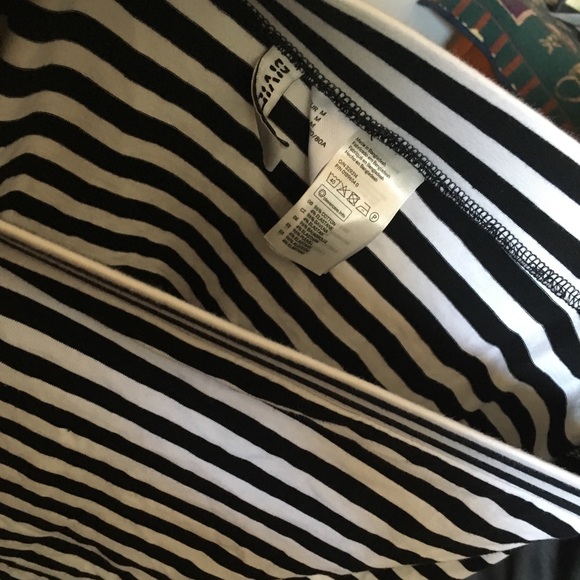 Striped stretchy Medium H&M Mini skirt - Picture 7 of 7
